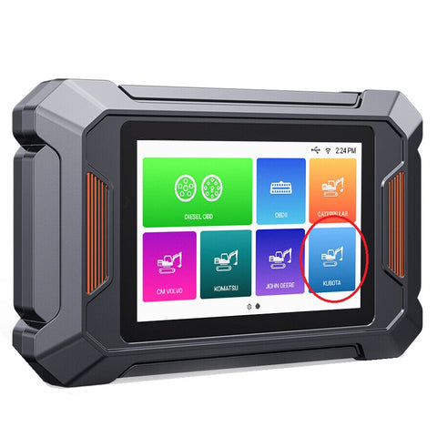 DPF Regen & Diagnostic Scanner for Kubota