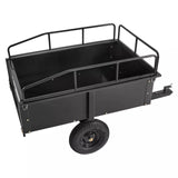 Tow Trailer Cart for Husqvarna Ride On Lawn Mower